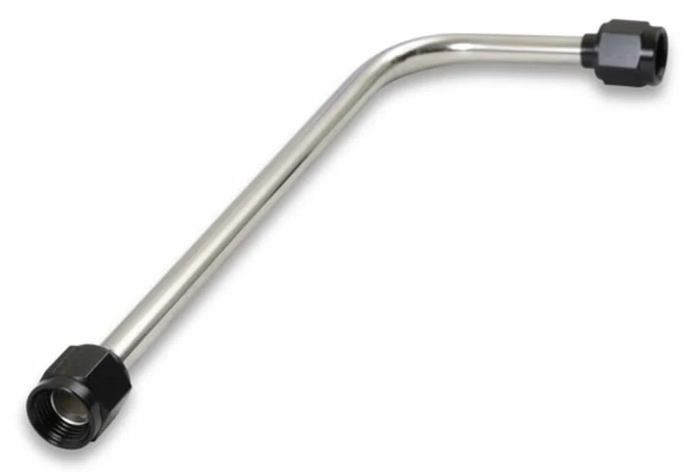 Dual Feed Fuel Line #6AN (Black) - 34-600BKQFT